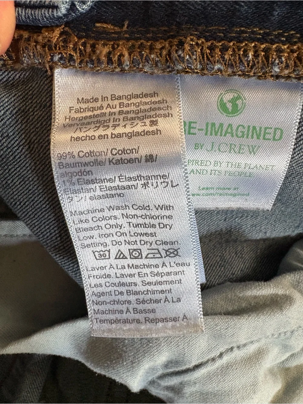 J. Crew Skinny Jeans in Medium Blue Wash